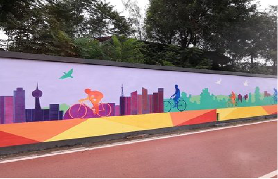 安庆墙体彩绘-围墙