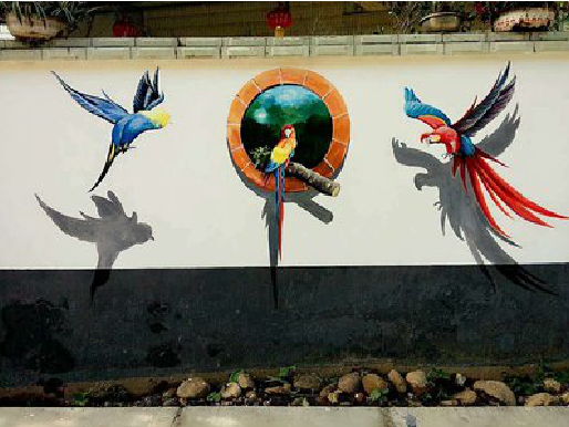 安庆视觉错位-3D墙绘设计