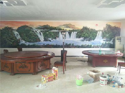 安庆墙绘-写实风景