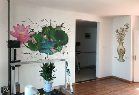 安庆墙体彩绘相比墙纸的优势。