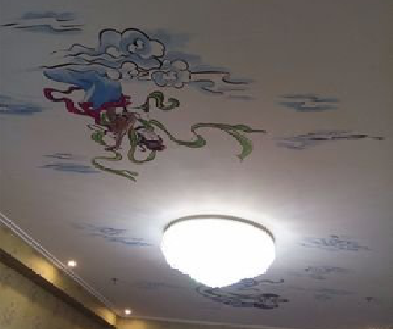 安庆如何快速绘制天花板上的手绘墙？
