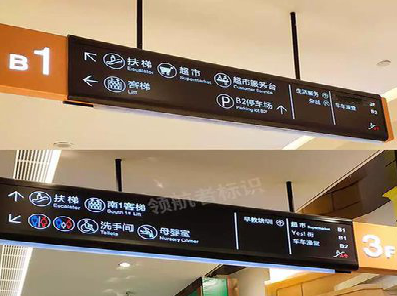 安庆如何通过商场标识牌引导客流分布？